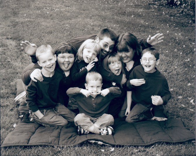 Ron, Donna, and children. ©Ron Riley 2007.